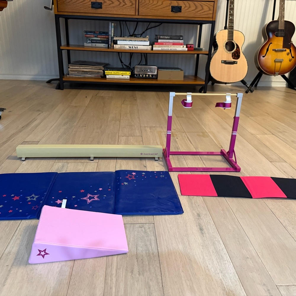 American Girl Gymnastics Set